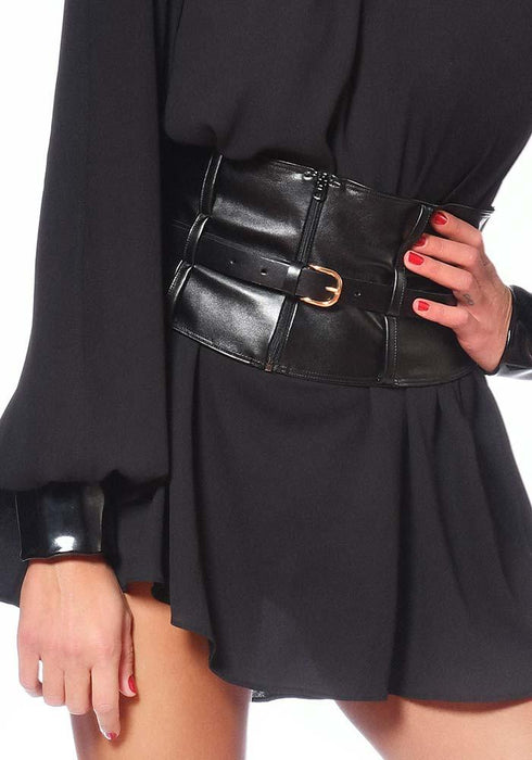 Agatha Faux Leather Belt