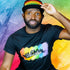Houston Rainbow Spray Paint - T-Shirt