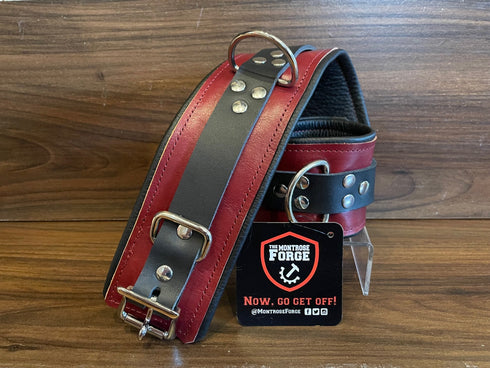 Locking Buckle Ankle Restraints - Wine