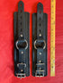 Locking Buckle Ring Wrist Restraints - Black