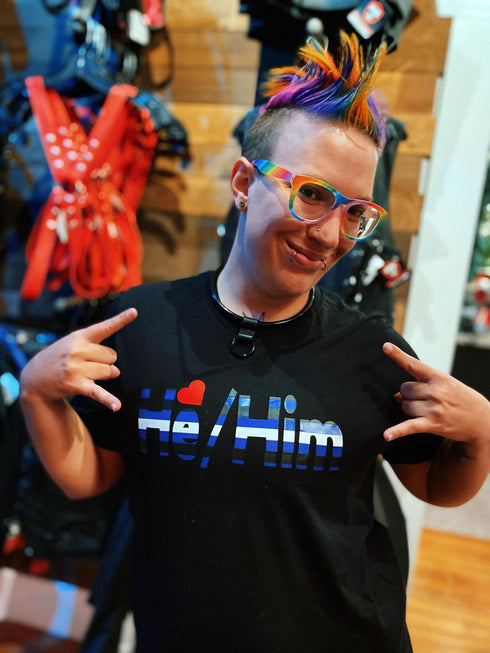 Pronoun Pride - He/Him - Tee