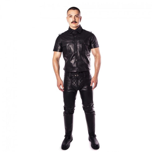 Prowler Red - Rider Leather Pants