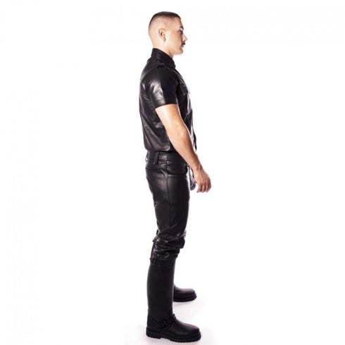 Prowler Red - Rider Leather Pants