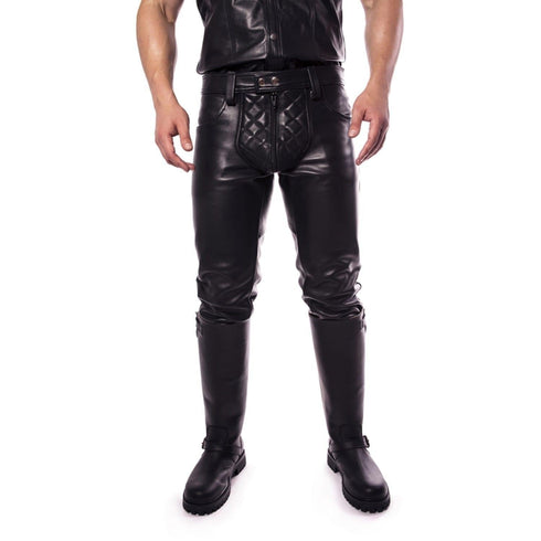 Prowler Red - Rider Leather Pants