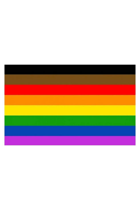 Rainbow POC Inclusion Flag
