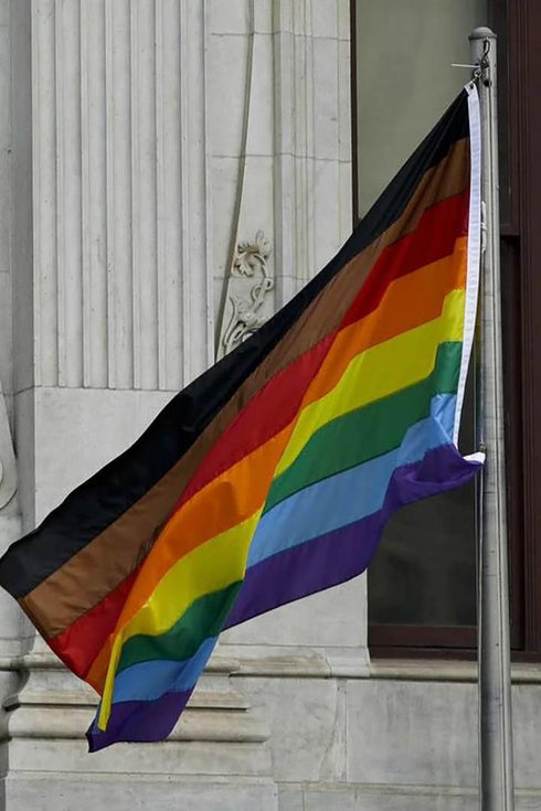 Rainbow POC Inclusion Flag