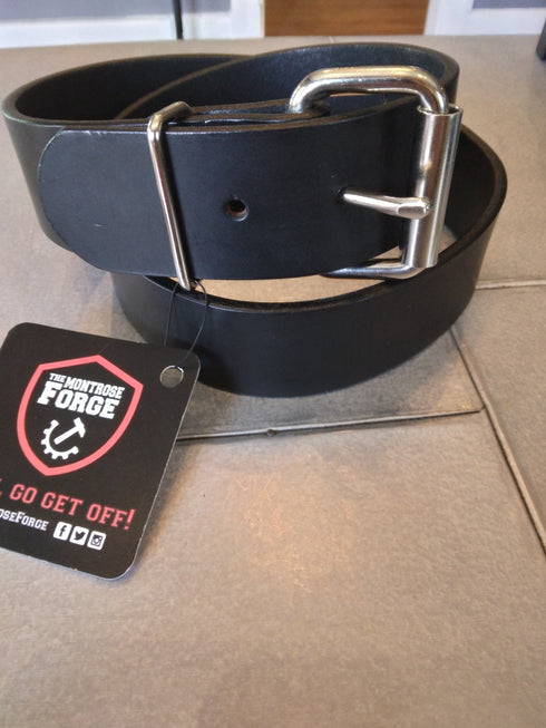 Standard Leather Belt - Black