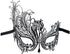 Swan Metal Filigree Laser Cut Venetian Masquerade Mask