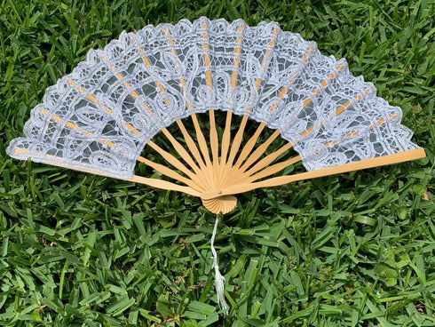 Victorian Lace Handfan