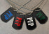 Vinyl Print Metal Tag - "PUP"