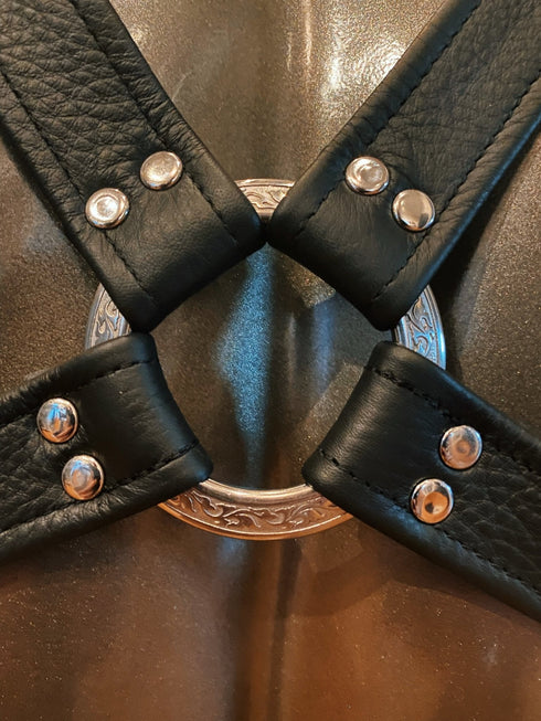 Wrangler Bulldog Harness - Black