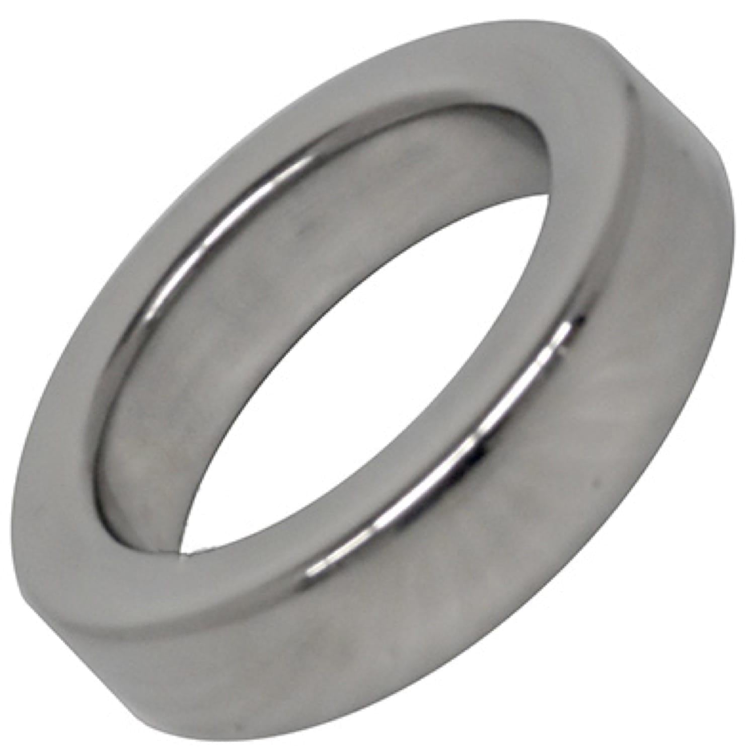 Cockring En Métal Argenté Hypoallergénique Macho Fucker - Neuf, Pour Homme
