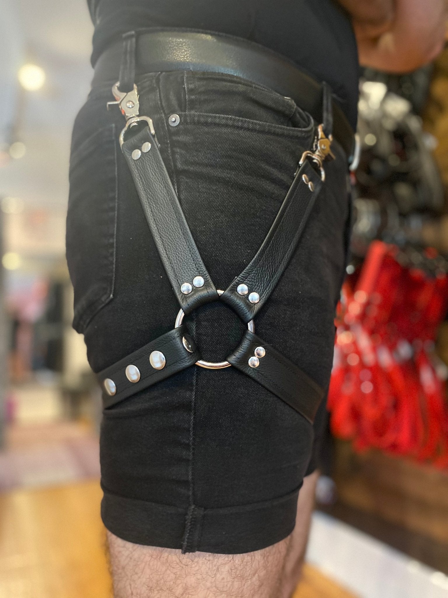 Forge Leg Harness - Black - Lilith's Way The Montrose Forge Forge Leg Harness - Black - Lilith's Way The Montrose Forge