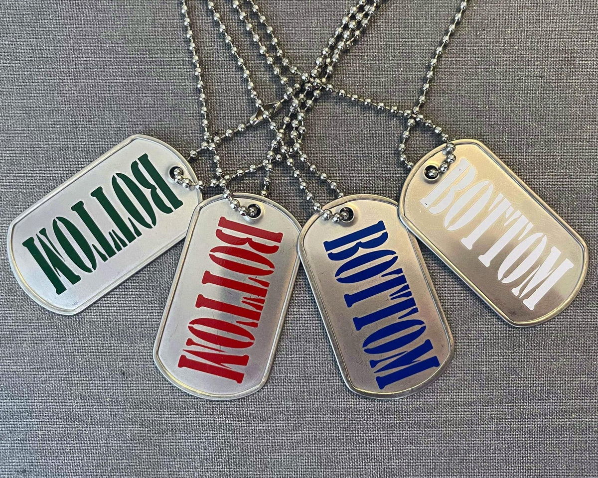 Vinyl Print Metal Tag - 